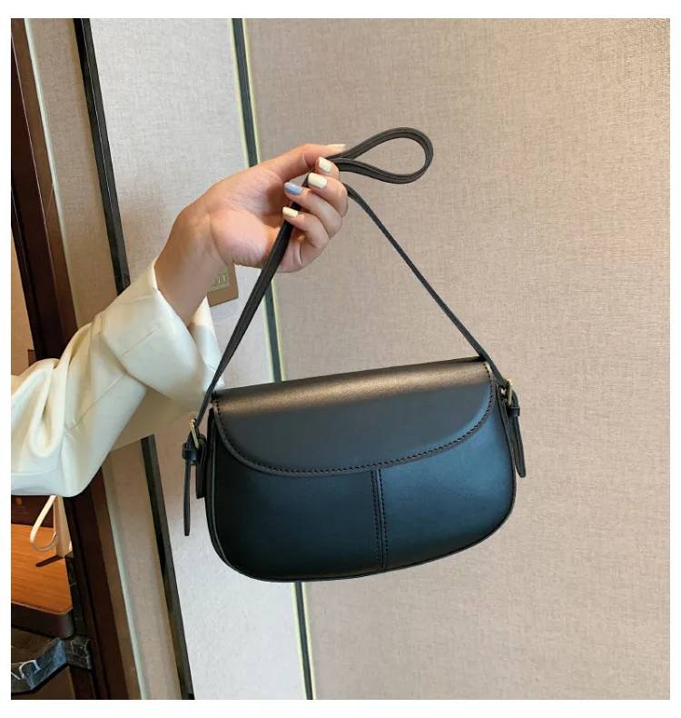 

Сумка-седло женская из мягкой кожи, мессенджер на одно плечо, Маленький модный саквояж в сеточку красного цвета, тренд 2021