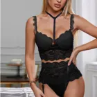 Комплект женского кружевного нижнего белья, 3 шт.компл.