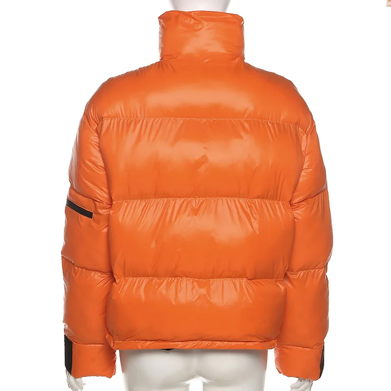 2021 Women Coat Winter Fashion Female Thicken Jacket Parkas Ladies Oversize Outwear Warm Parkas Casual Solid Women's Jacket