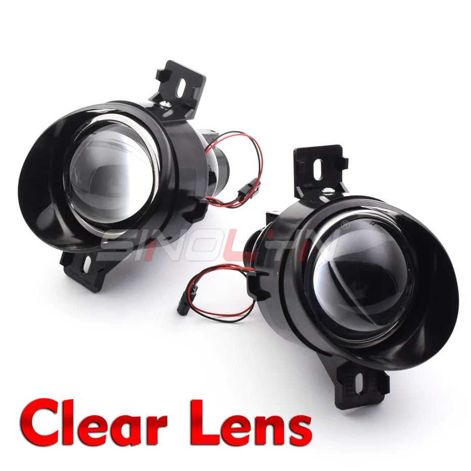 

Sinolyn Bi-xenon Fog светильник для Nissan Qashqai J10/X-Trail T30 T32/Juke/Pathfinder/Infiniti H11, 3-дюймовая Настройка объектива проектора PTF