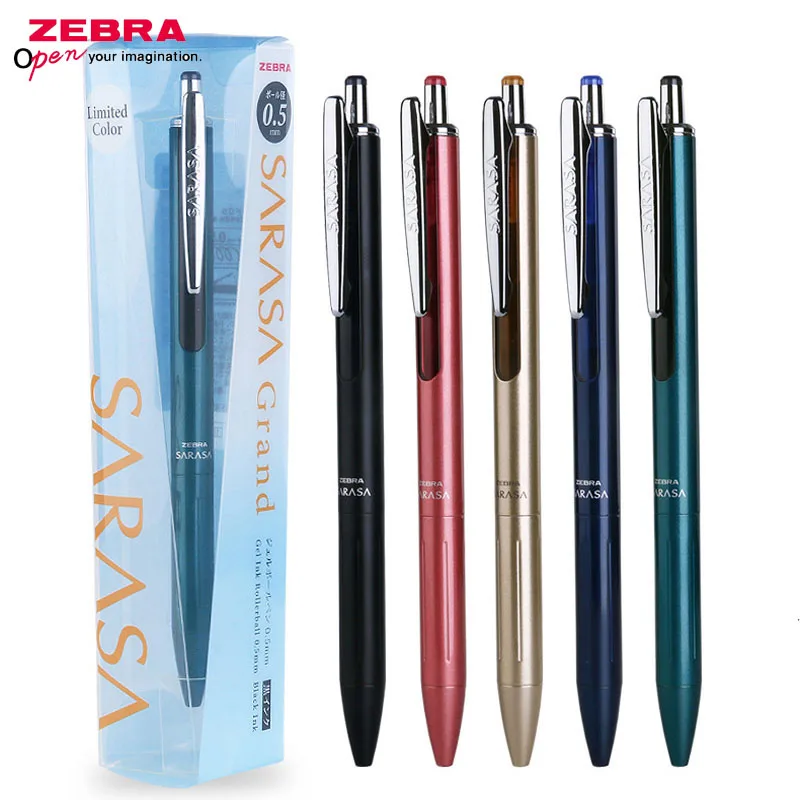 ZEBRA JJ55 металлическая ручка для деловых подписей школьная гелевая экзамена