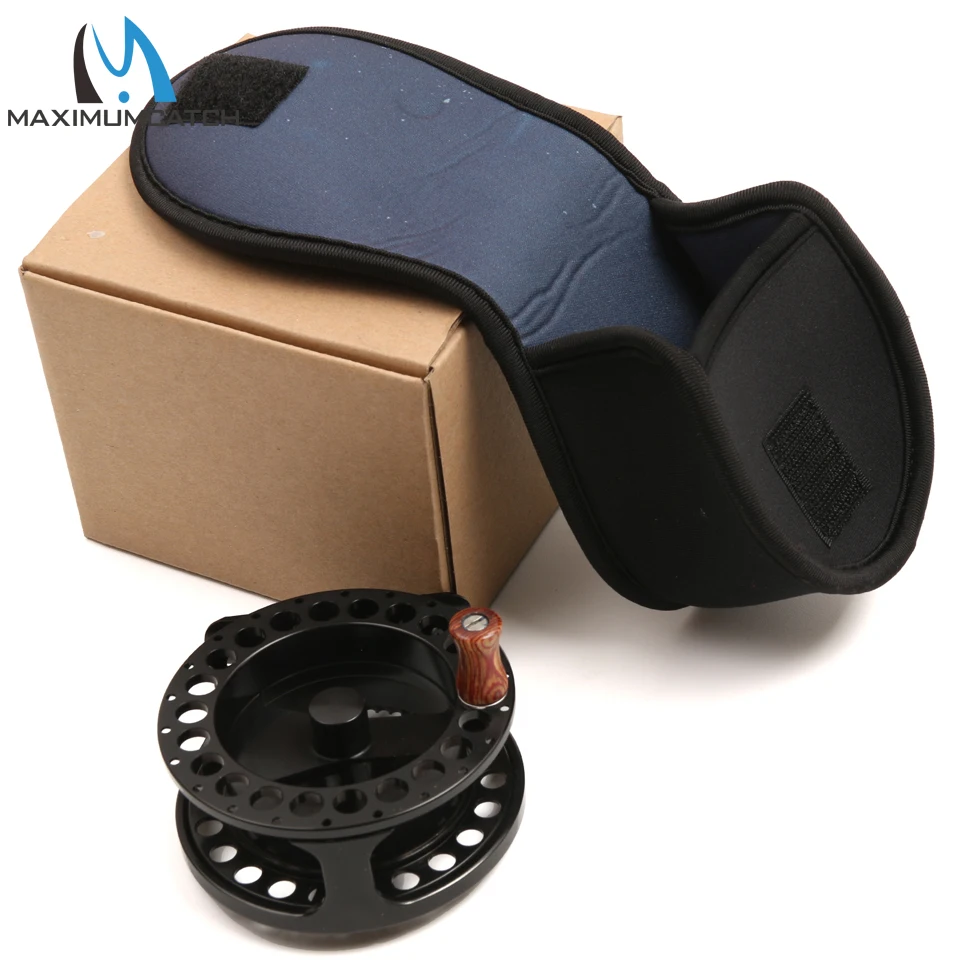 Maximumcatch шалфей Clicker Рыболовная катушка для ловли нахлыстом 2 4 Вт CNCMachine Cut|reel