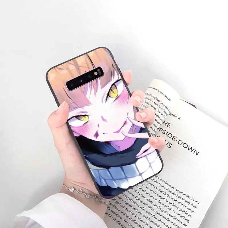 

Anime Himiko Toga Boku Phone Case Black Cover For Samsung S5 6 6Edge 7 8 9 10 10E 10Plus 20 20lite 20Ultra Cases