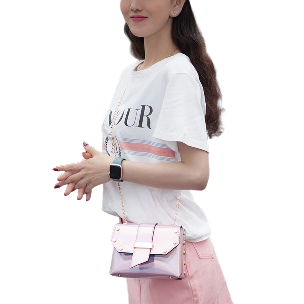 

Female Multipurpose Crossbody Bag Red/Blue/Black/Pink/Dark Pink PU Leather Wear-resistant Casual Style Shoulder Bag