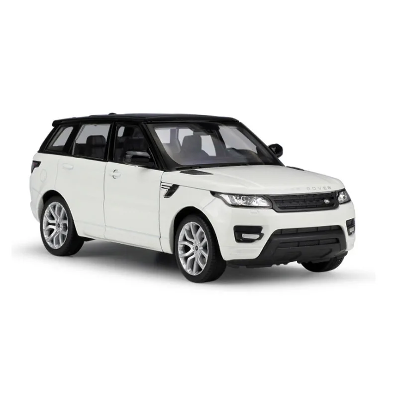 Welly 1:24 литая спортивная машина Range Rover оранжевая черная белая высокая модель