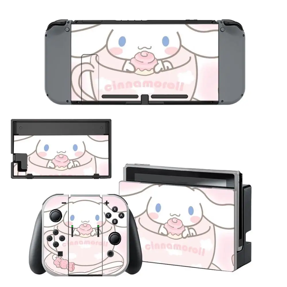 Cinnamoroll виниловая наклейка на переключатель для nintendo Switch полный набор лицевой