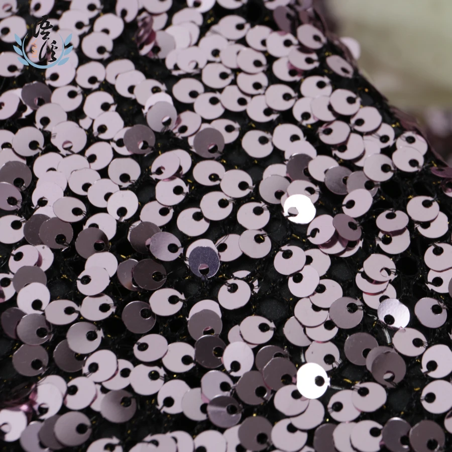 5 ярдов мм бусина Трехцветная градиентная украшенная вышивкой ткань сетка