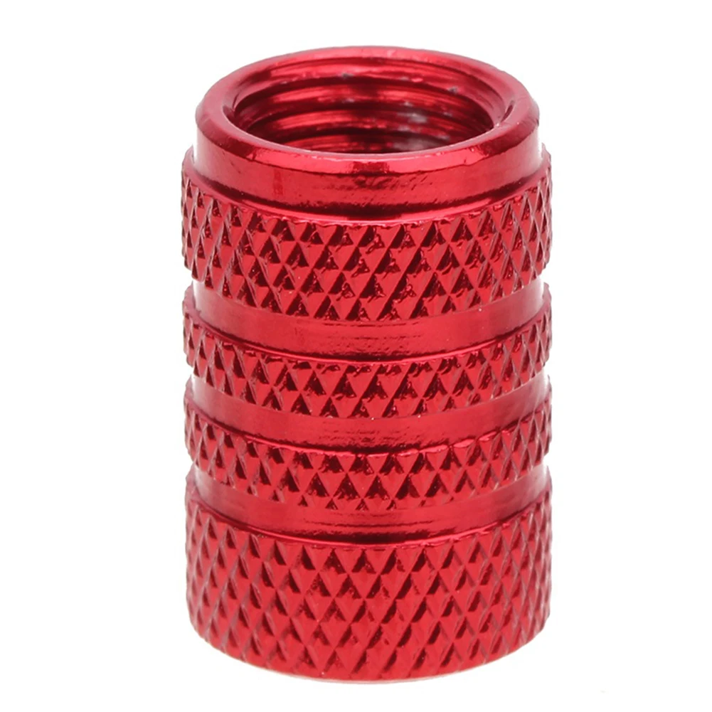 

20 Pcs Aluminum Alloy Valve Adapter Presta to Schrader Valve w/ Cap Bicycle Convert Biking PortableDustproof Cycling Parts