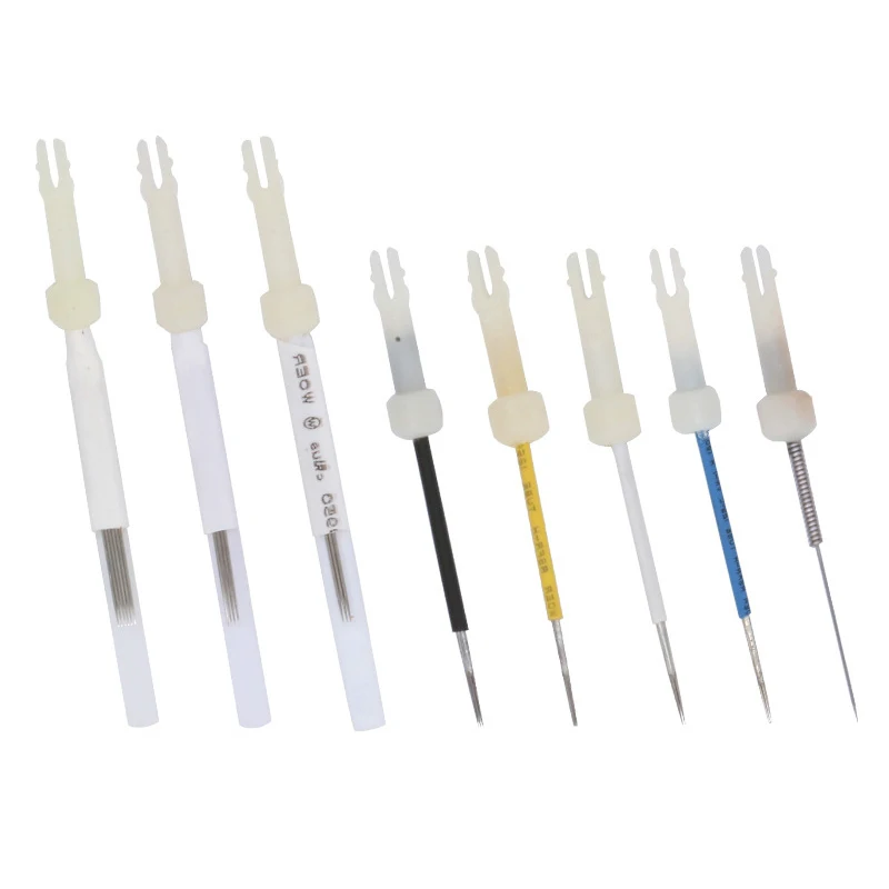 Иглы для перманентного макияжа 50 шт./флакон микроблейдинг 1R/2R/3R/5R/7R/3F/4F/6F иглы dragon