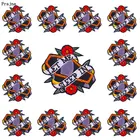 10 шт. нашивка в стиле панк Prajna нашивки с надписью Сон в сне на одежде куртке аппликация полосатые термоклейкие вышитые нашивки для одежды сделай сам