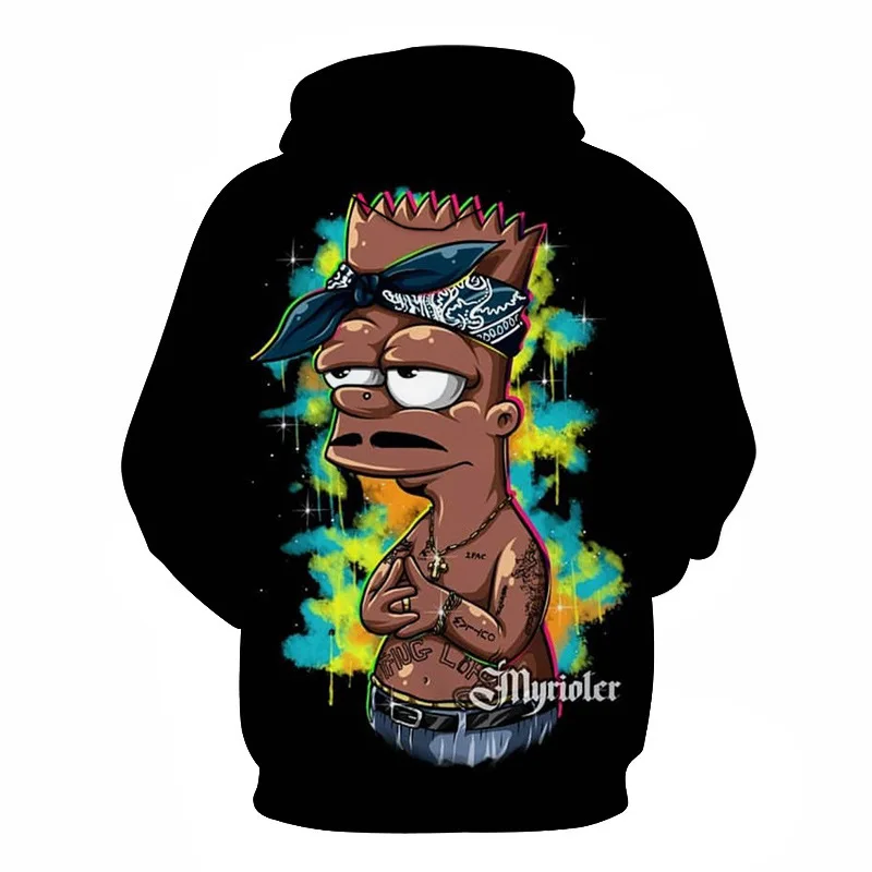 

3D Hooded Sweatshirts Men Graphic Hoodie Graffiti MAN Oversized Crewneck Kpop Squid Game Hip Hop Zipper Free Shipping S-6xl
