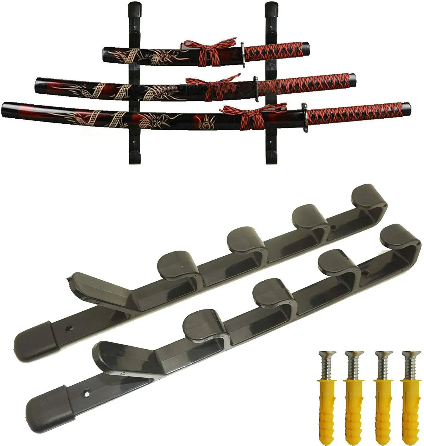 Стенд держатель для меча 5 уровней|Подставки хранения и стеллажи| |