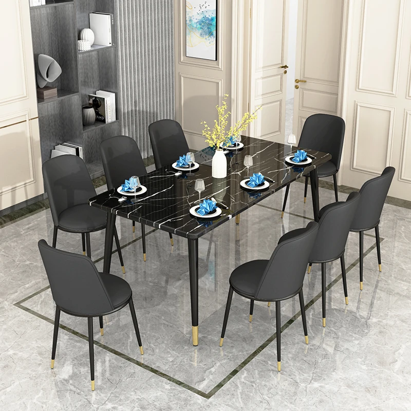 Столовые используют маленькие бытовые Современные Простые обеденные столы и