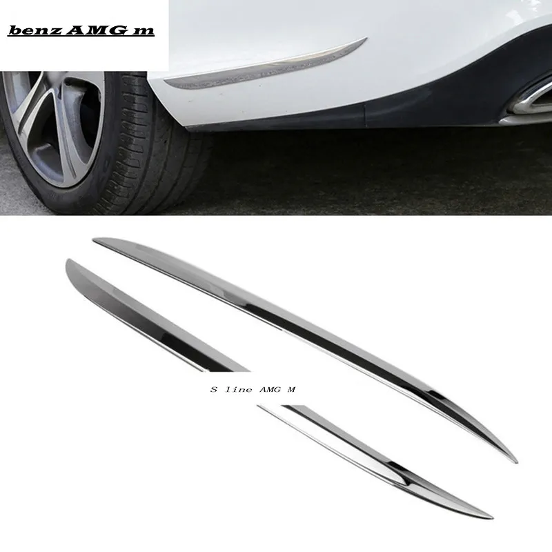 

Car styling Rear Side Mirror body stainless steel decoration Stickers Cover Trim For Mercedes Benz E class W213 Auto Accessories