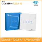Смарт-выключатель SONOFF T2EU-RF 86 настенный, 433 МГц