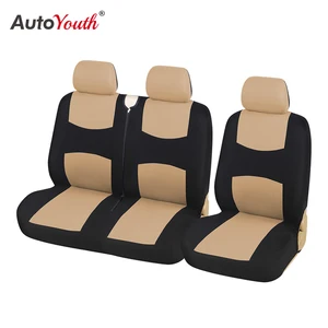 12 seat covers beige car seat cover truck interior accessories for renault peugeot opel vivaro fit universal transportervan free global shipping