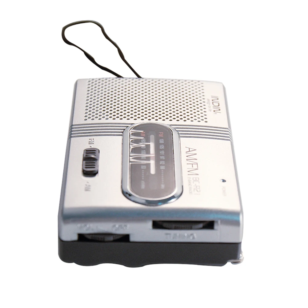 Мини AM FM телескопическая антенна музыкальный плеер Двухдиапазонный портативный