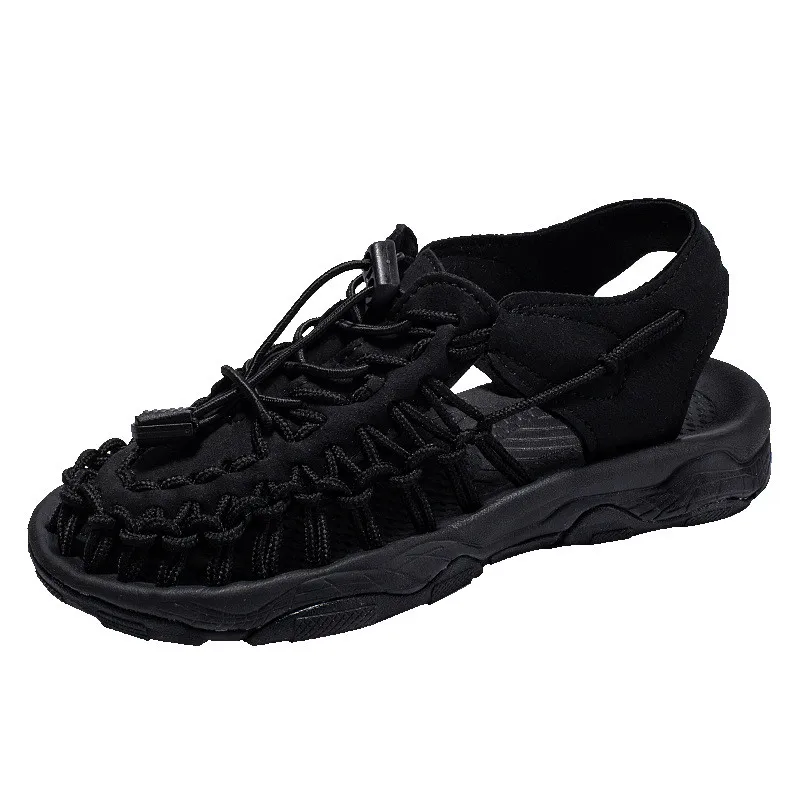 

2021 New Summer Sandals Color Woven Children's Sandals Kids Sandals Men's Sandals Big Kids Sandals Beach Shoes Sandals
