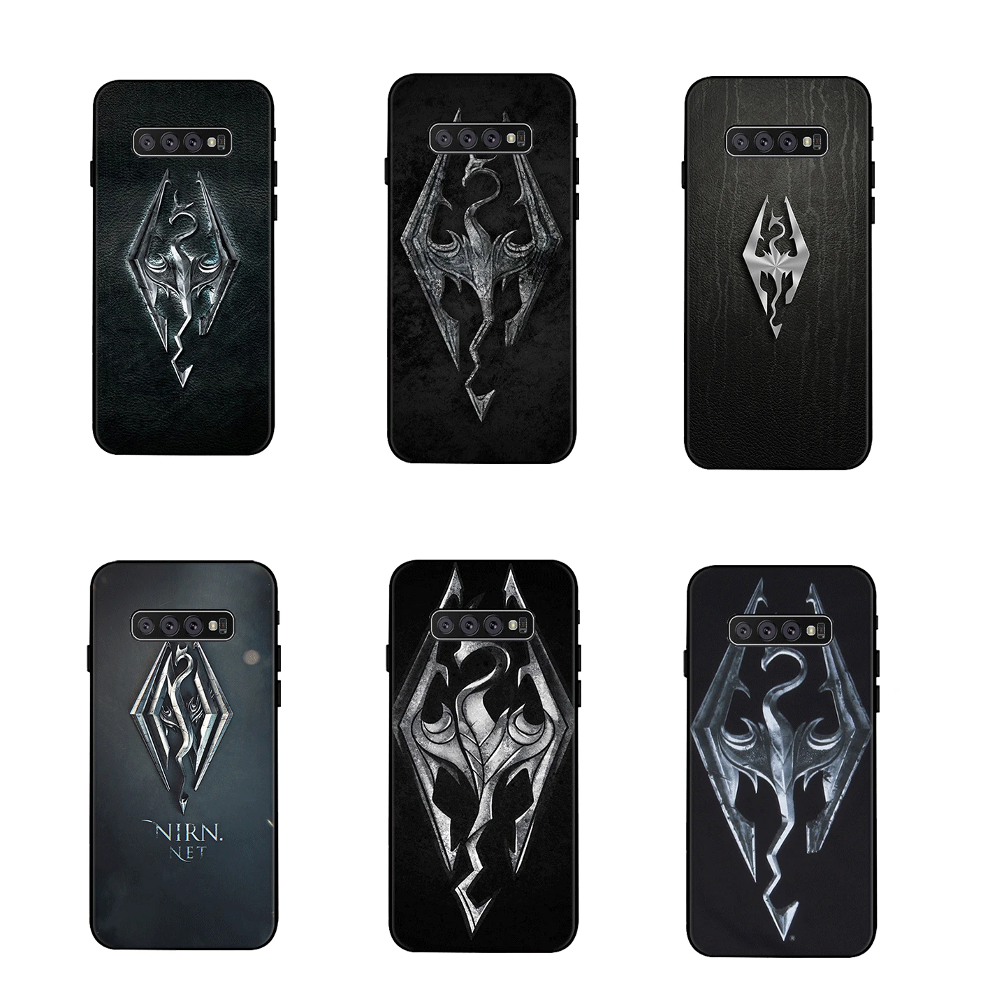 Чехол для телефона с логотипом Skyrim Samsung Galaxy A10S A20 A20S A20E A30S A40 A40S A50 A50S A60 A70 A70S M10 M20 M30