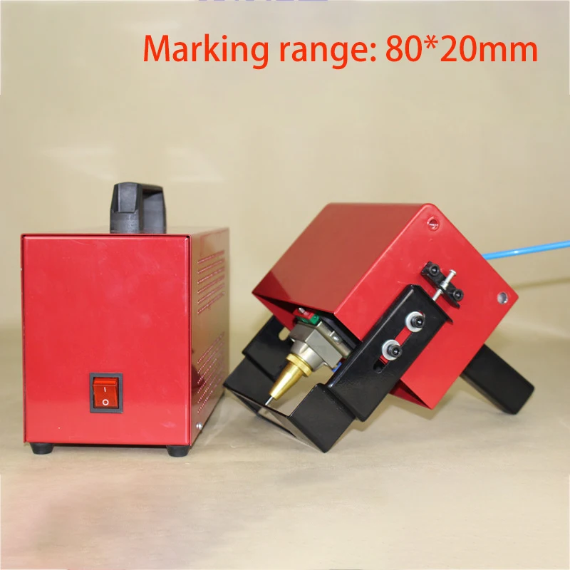150*50 мм портативная металлическая маркировочная пневматическая точка Peen рамка и