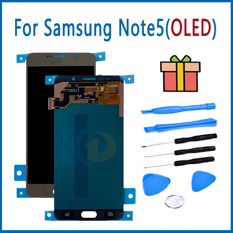 OLED-дисплей для Samsung Galaxy Note 5 N920 SM-N920T N920A N920I N920F N920G N920S/L/K ЖК-дисплей сенсорный экран