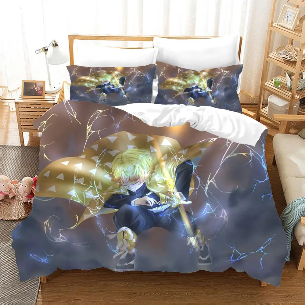 

3D Digital Print Cartoon Game Bedding Set 3D Cartoon Duvet Cover Set Bed Linens Bedclothes Twin Full Queen King Size
