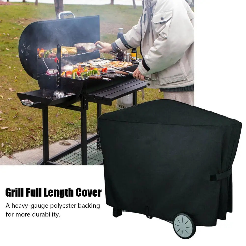

Dust-proof Grill Full Length Cover Waterproof Barbecue Burner Protector for Weber Q3000 Q2000 #CW