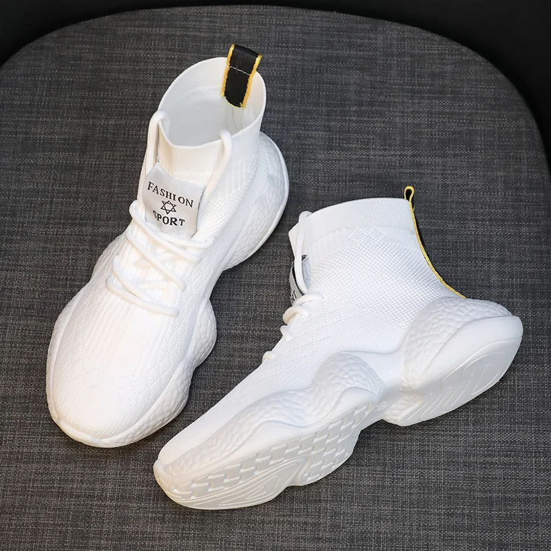 

Женские носки, новая модель Весна 2020, повседневные туфли в Корейском стиле в стиле хип-хоп, на высокой платформе, модные