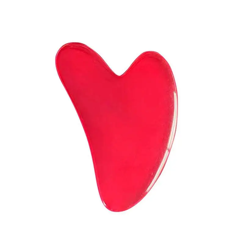 

Gua sha Scraper Board Face Massager Guasha Meridian Muscle Relaxation Skin Lifting Face Thin Gouache Scraper Resin
