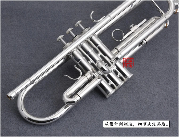 Японская маленькая труба-труба ручной работы с серебряным покрытием