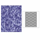 Новинка, металлическая перекрывающаяся трафаретная пластина в горошек, 2021, для скрапбукинга и изготовления открыток, рельефный Декор