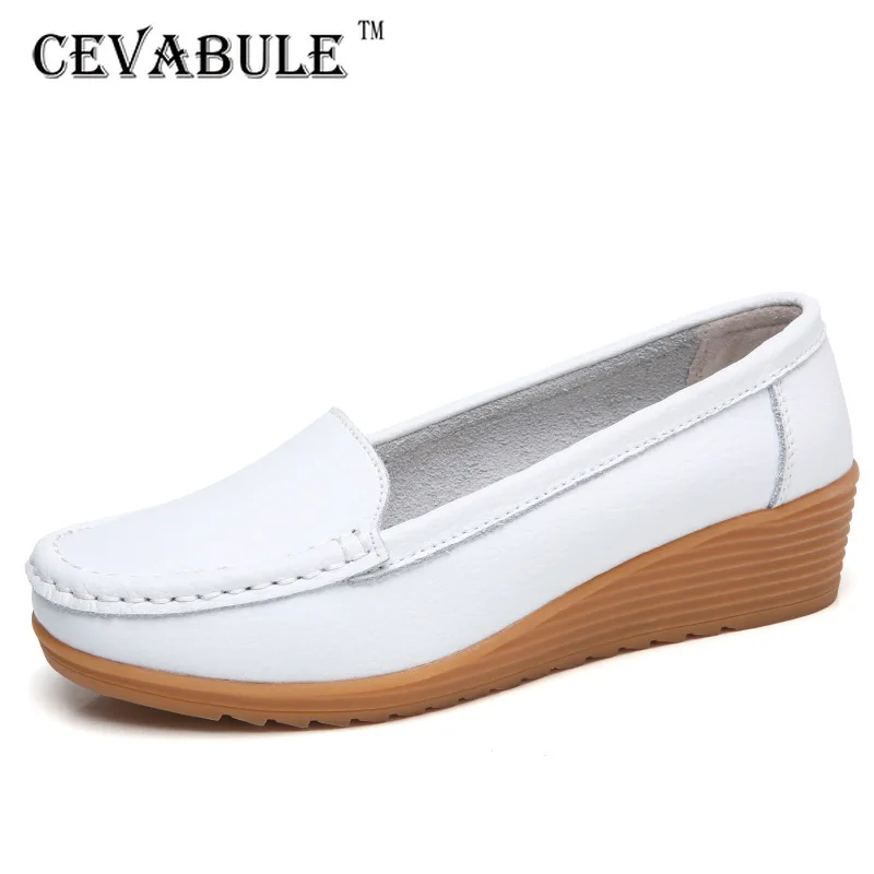 CEVABULE/2021 г. Весенняя обувь для мам из натуральной кожи Женская Повседневная