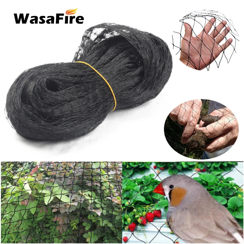

5X5M Anti-bird Net Bird-Preventing Traps Crops Catcher Netting Fruit Tree Flower Vegetable Protective Garden Mesh Dropshipping