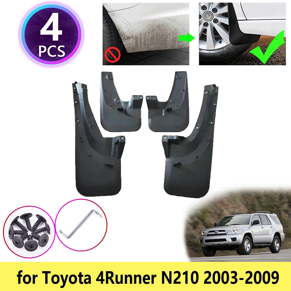

Для Toyota 4runner Hilux Surf N210 SUV 2003 ~ 2009 брызговики крыло брызговики Брызговики автомобильные аксессуары 2004 2005 2006