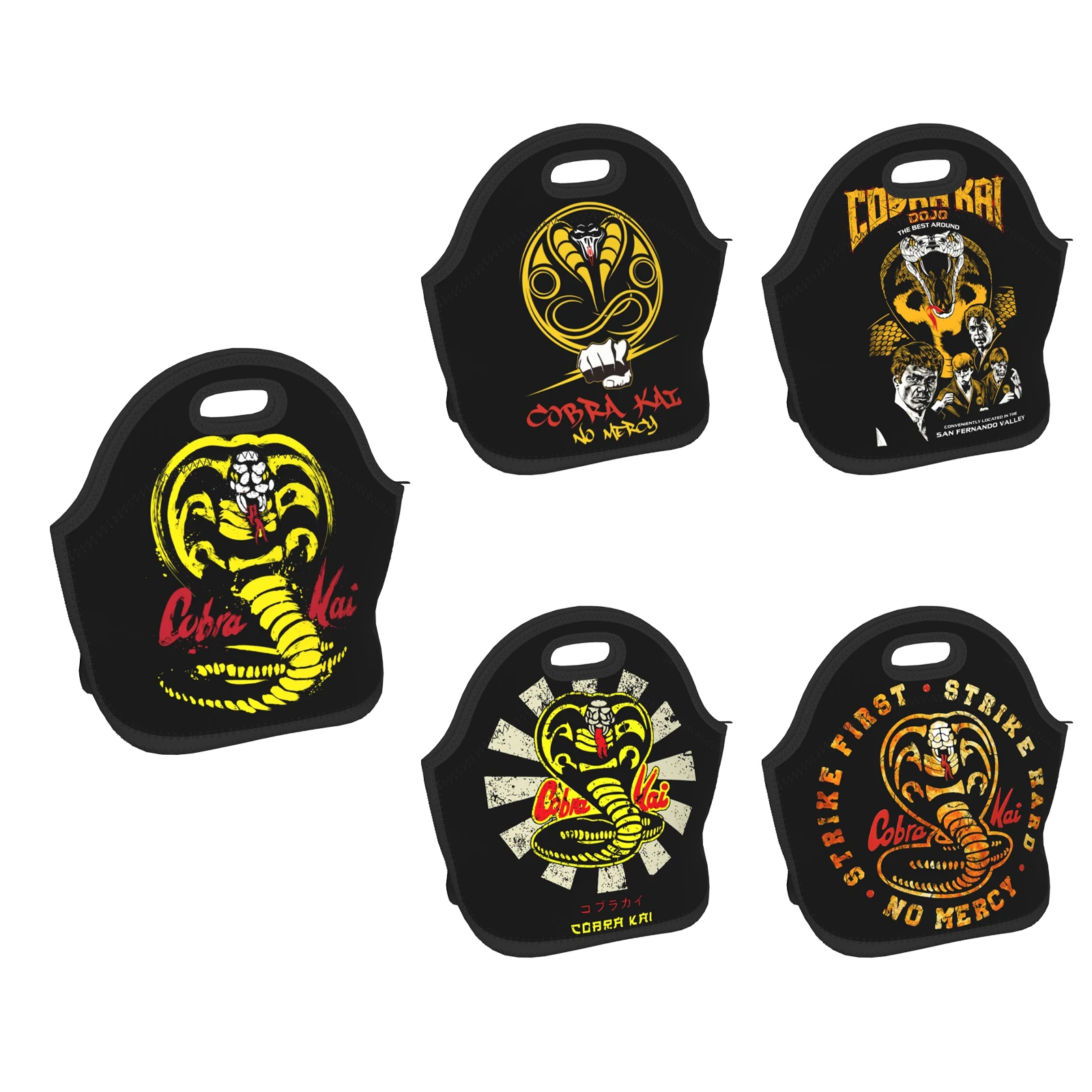 

Термоизолированная Сумка-тоут для ланча Cobra Kai Сумочка для обедов для мужчин и женщин