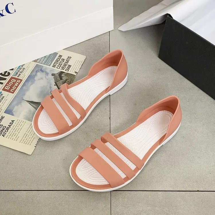 

women Sandals Jelly Sandals Women's Summer Non Slip Soft Soled Shoes Beach Versatile Women's Shoesgjm7