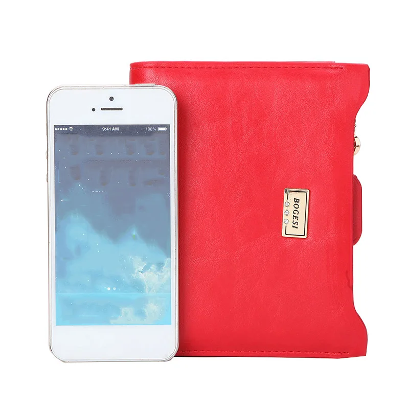 Дизайнерский тонкий женский кошелек Mara's Dream Дамские кошельки на тонкой молнии