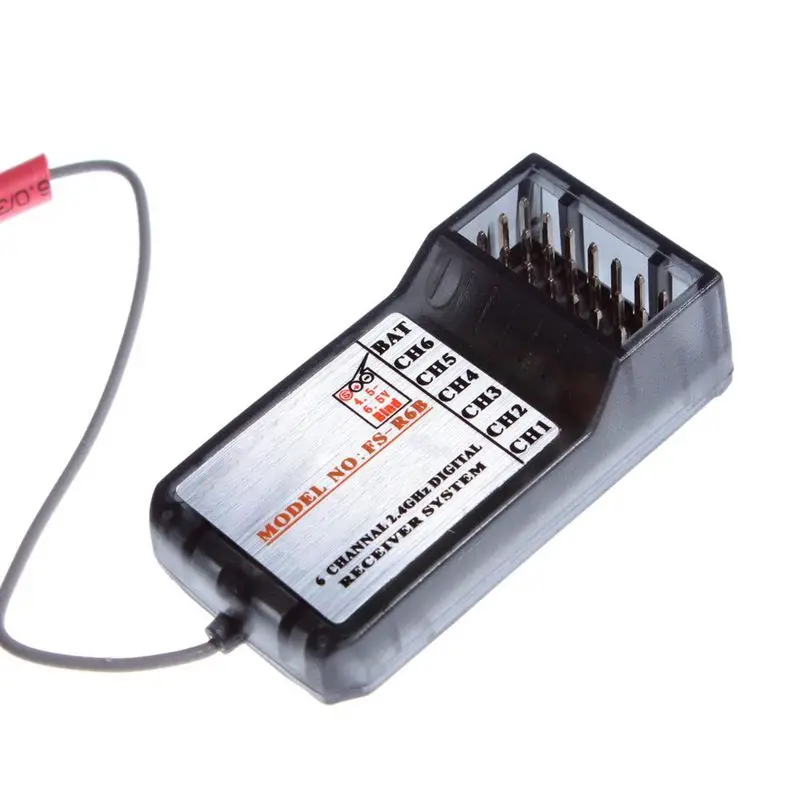 FS R6B FlySky 2 4 ГГц 6CH приемник для RC CT6B TH9x|Пульты ДУ| |