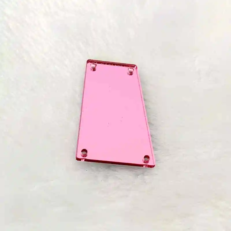 Многоразовые прозрачные кристаллы швейное зеркало стразы аппликация с плоской