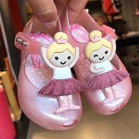 mini melissa childrens shoes fashion kids girl jelly shoes melissa ballet girls princess candy shoes party sandals hmi021