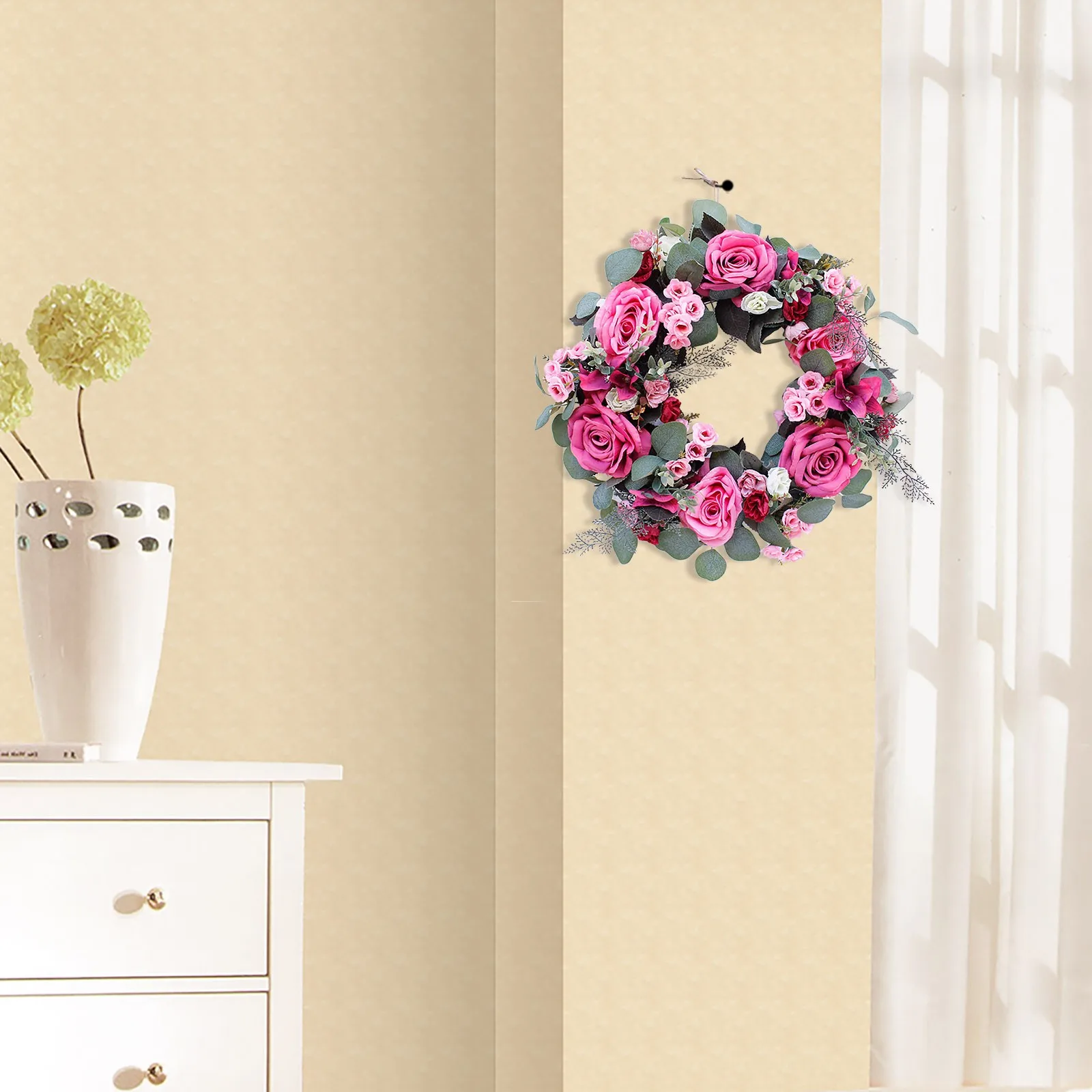 

Imitation peony garland door decoration wall decoration hanging garland decoración de habitación декор для комнаты