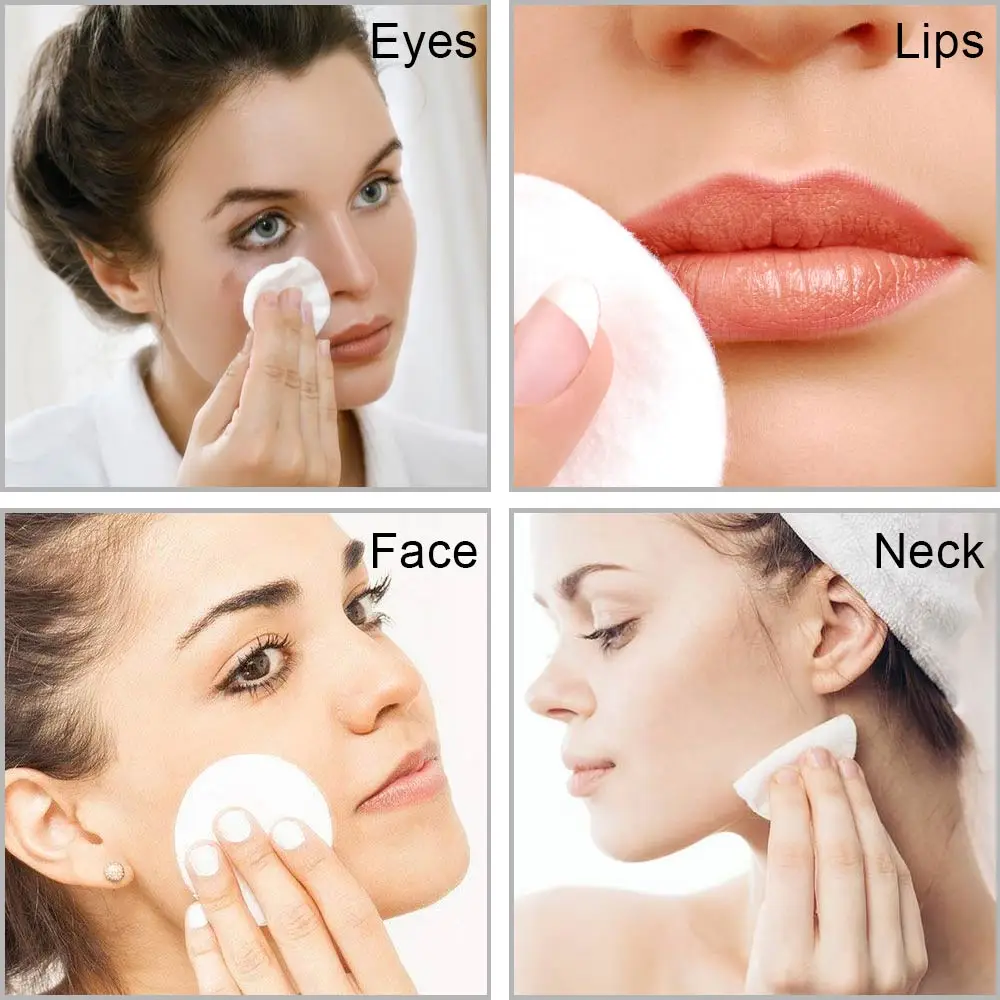 Многоразовые прокладки для снятия макияжа 4/8/10/16 упаковок моющиеся бамбуковые