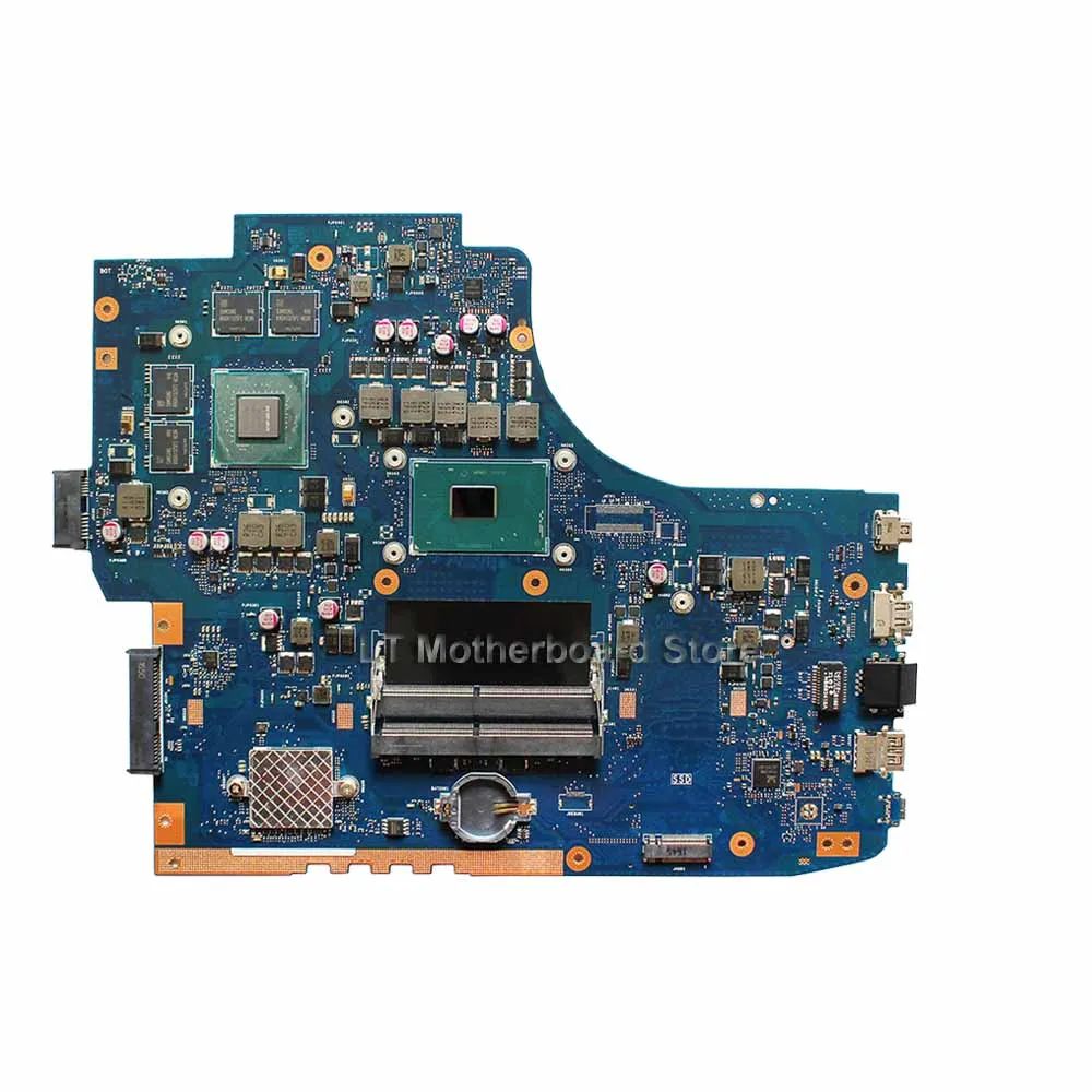 Akemy Para ASUS GL752VW GL752VL GL752V GL752 материнская плата для ноутбука Материнская плата Процессор I7-6700HQ GTX960M-4GB