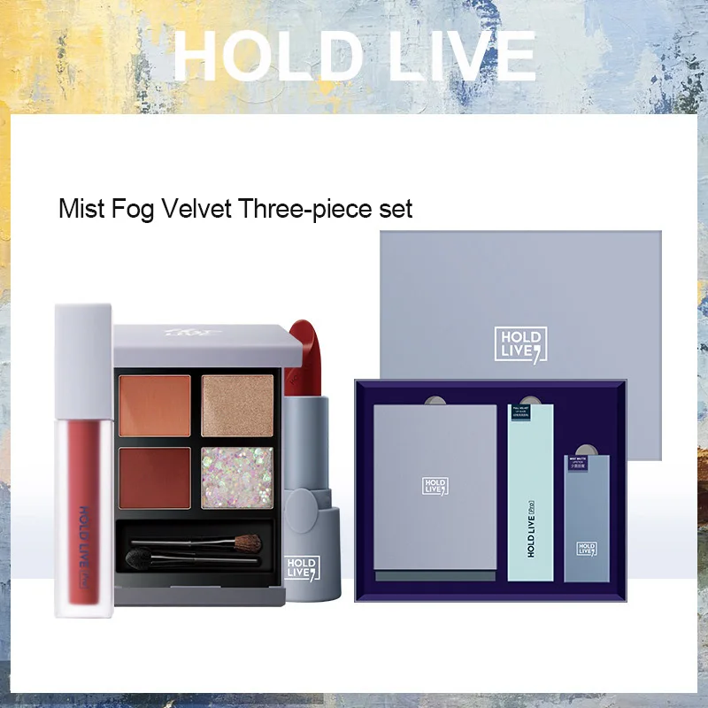 Набор для макияжа Палитра теней век в четырех цветах - Цена: 1176.67