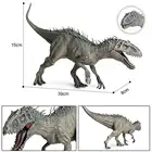 2020 Новые 34x8x15 см Юрского периода Indominus Рекс фигурки открытый рот дикарь тираннозавр Динозавр мир животных модель детская игрушка