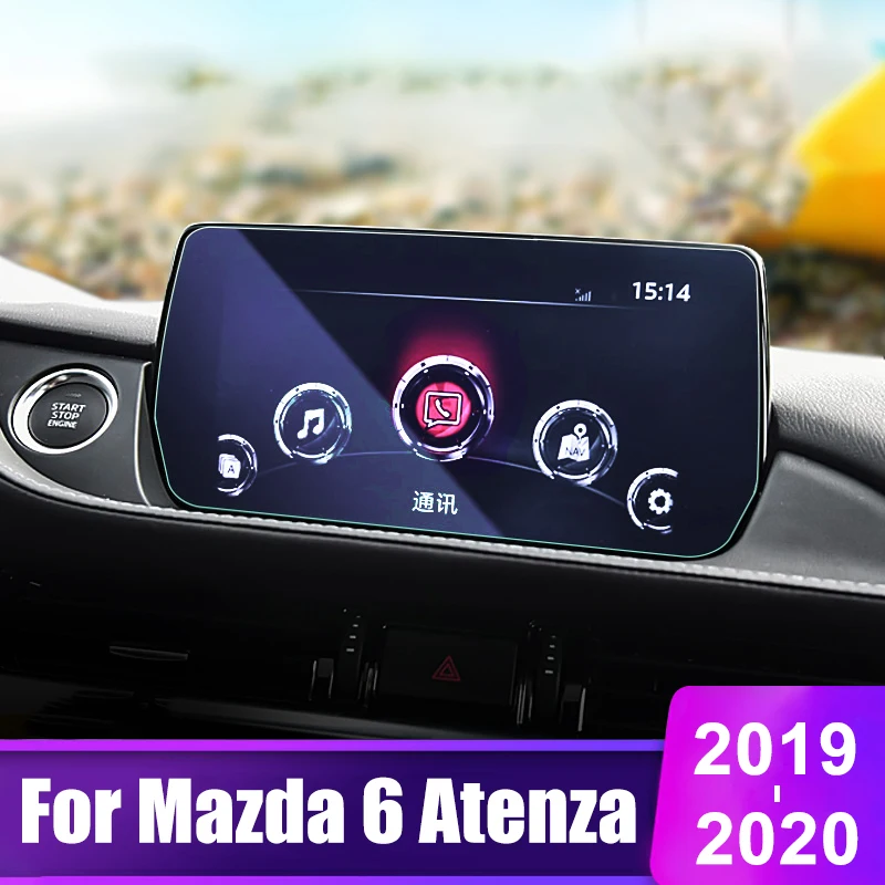 

For Mazda 6 Atenza GJ GL 2019 2020 Tempered Glass Car GPS Navigation Screen Protector LCD Touch Display Film Sticker Accessories