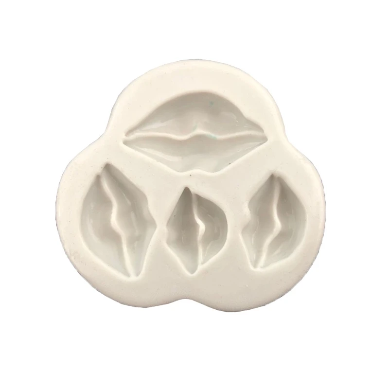 Новые Сексуальные Губы силиконовые формы помадка украшения торта инструменты