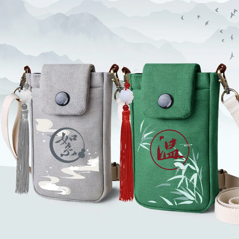 

Anime WORD OF HONOR Wen KeXing Zhou Zishu Mini Messenger Bag Canvas Chinese Style Portable Shoulder Bag Fashion Student Handbag