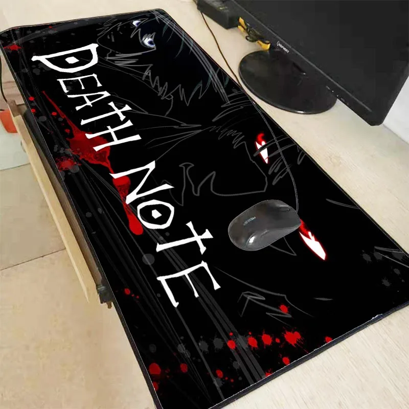 

Mairuige 900*400*3MM Free Shipping Death Note High Speed Locking Edge Mousepad Anime Cartoon Print Large Size Game Mouse Pad