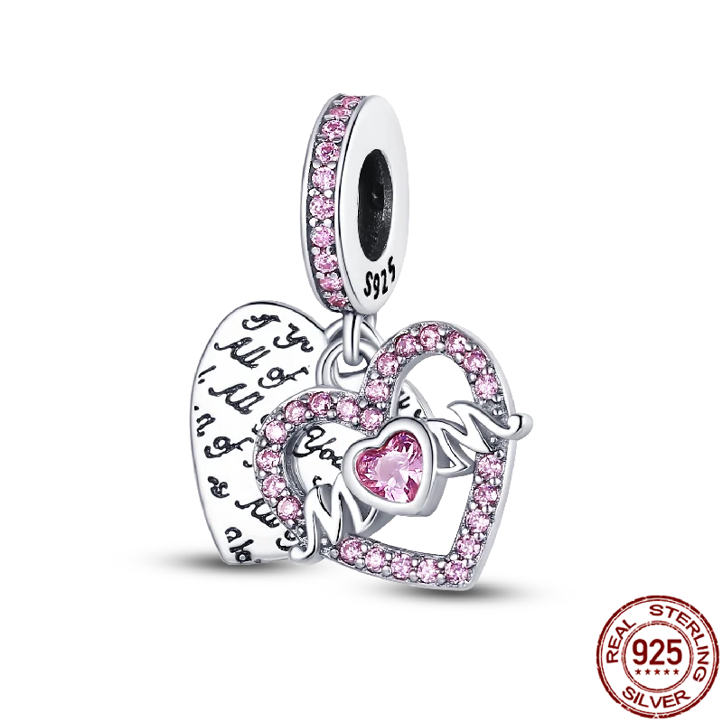

2021 Новые Подвески plata на День Матери Серебро 925 пробы подходят для оригинального браслета Pandora DIY ювелирные изделия для женщин подарок